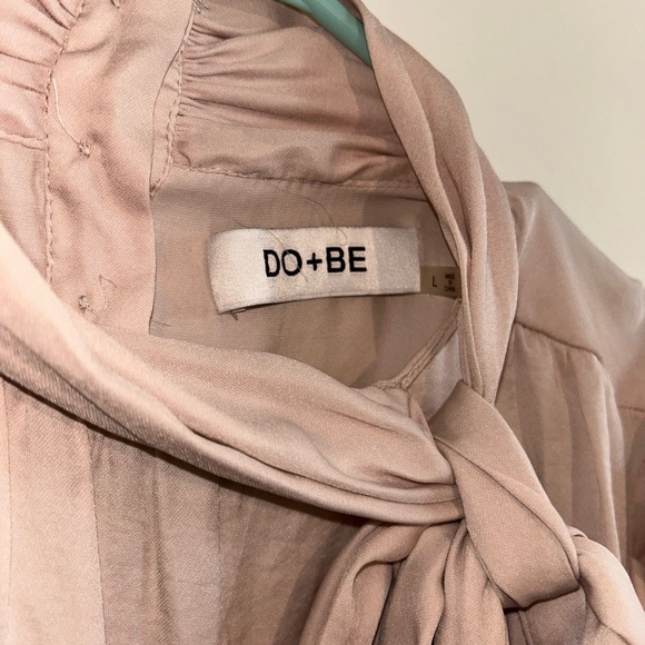 Do+Be tie neck puff sleeve blouse - Picture 6 of 6